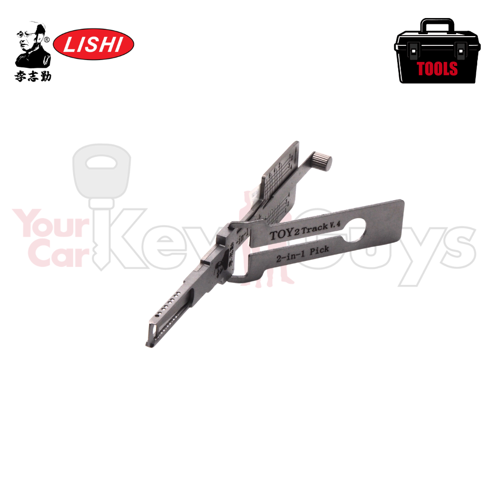 Original LISHI TOY2T V4 2-in-1 Pick & Decoder for Toyota/Lexus