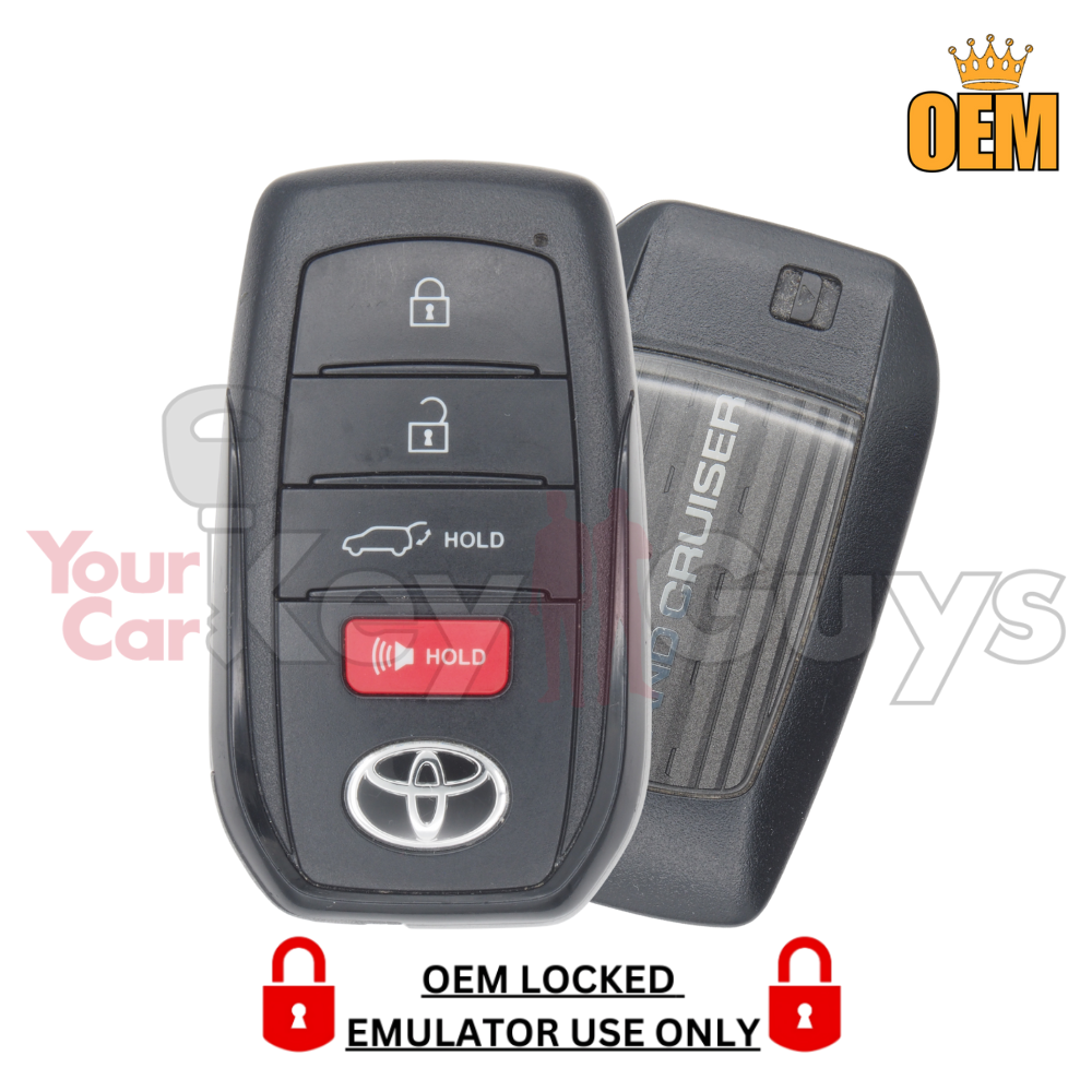 LOCKED OEM 2024-2026 Toyota Land Cruiser 4B Hatch Smart Key HYQ14FBX
