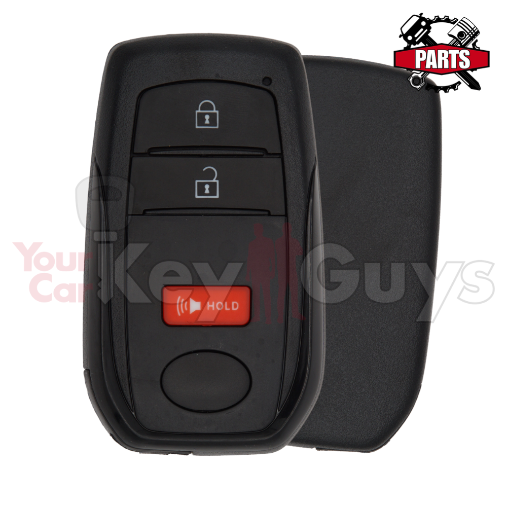 SHELL Replacement for 2023-2025 Toyota 3B Smart Key HYQ14FBX HYQ14FBW