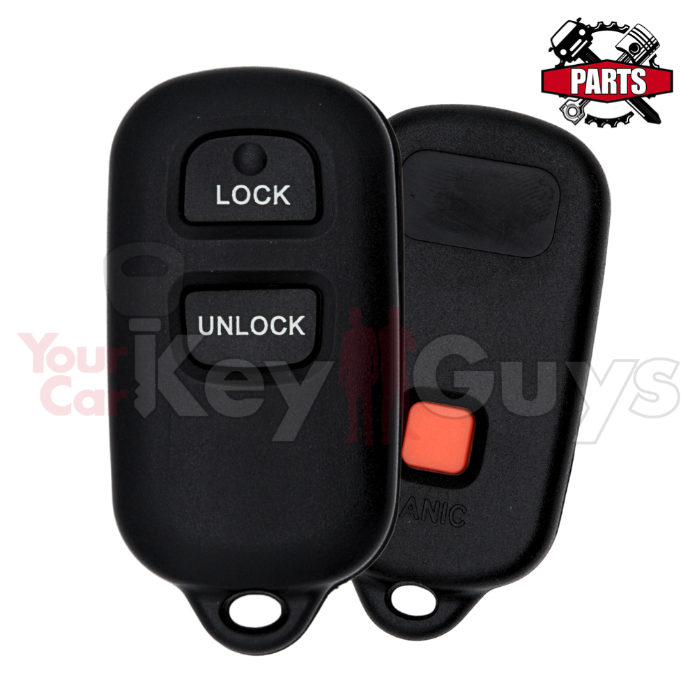 SHELL Replacement for 1998-2008 Toyota Remote 3B GQ43VT14T HYQ12BBX