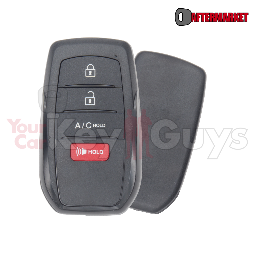 2023-2026 Toyota bZ4X 4B A/C Smart Key Fits HYQ14FBX - Aftermarket