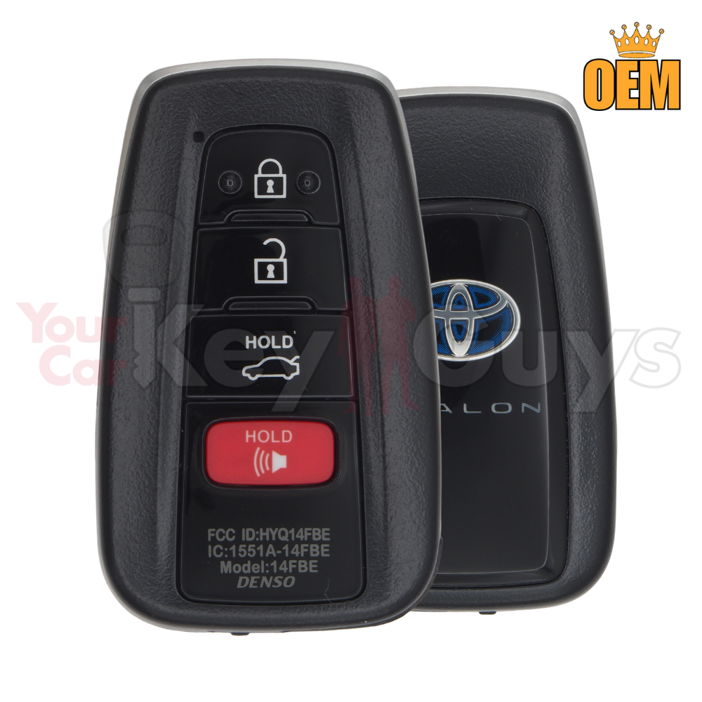2019-2020 Toyota Avalon Hybrid 4B Trunk Smart Key HYQ14FBE