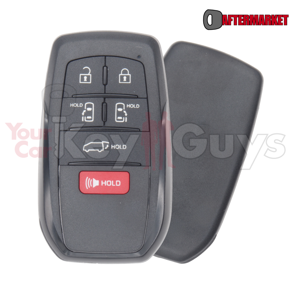 2021-2025 Toyota Sienna 6B Power Door Smart Key - Replaces HYQ14FBX - Aftermarket