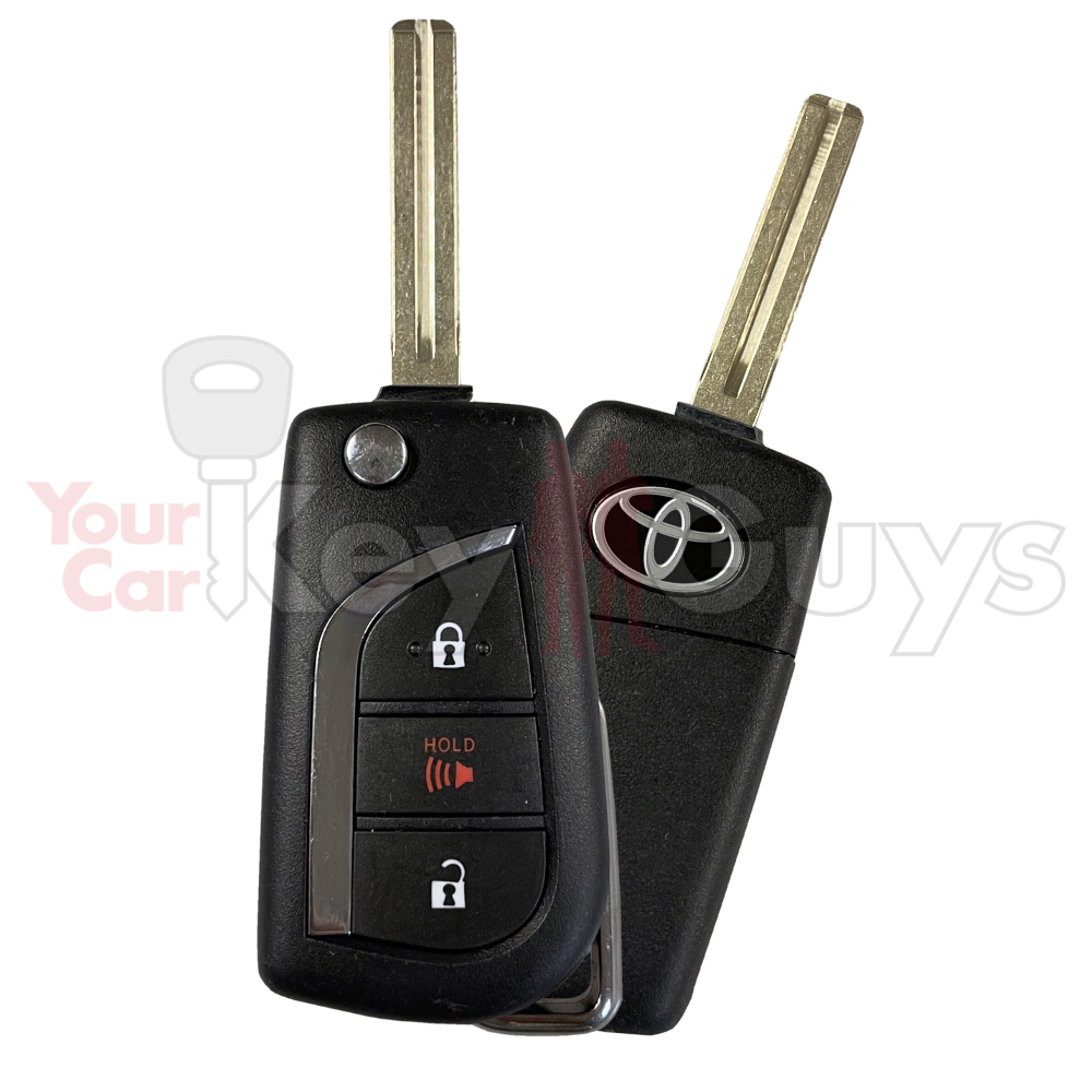 2019-2024 Toyota RAV4 3B Flip Key Remote GQ4-73T