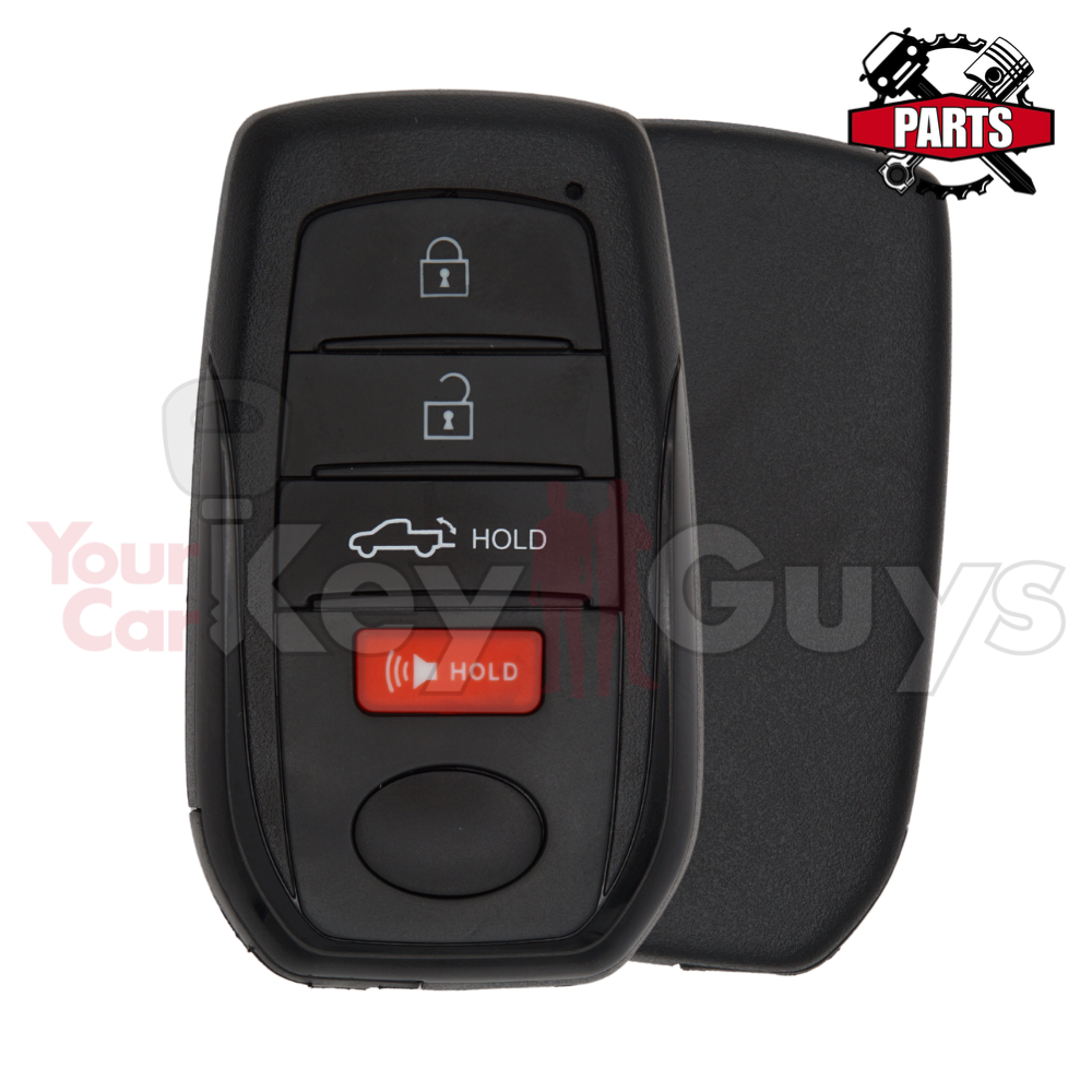 SHELL Replacement for 2022-2025 Toyota Tundra Tacoma 4B Tailgate Smart Key HYQ14FBX
