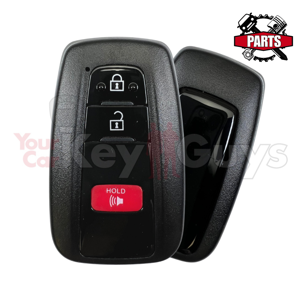 SHELL Replacement for 2016-2024 Toyota 3B Smart Key HYQ14FBC HYQ14FLA