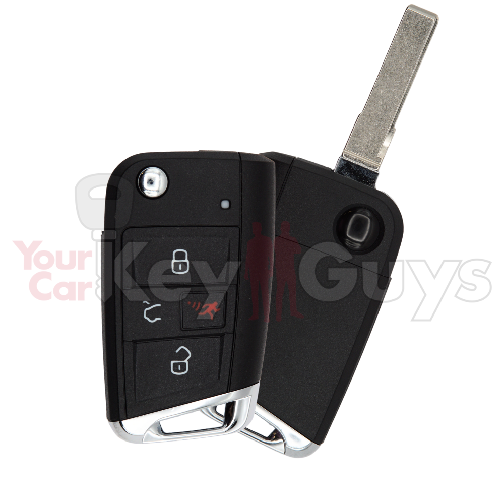 2015-2023 Volkswagen Golf | GTI | Jetta | Tiguan 4B HU66 Proximity Smart Flip Key NBGFS12P01