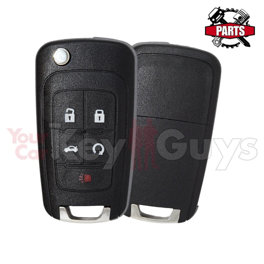 SHELL Replacement for Chevy | Buick | GMC 5B Trunk R/S Flip Key