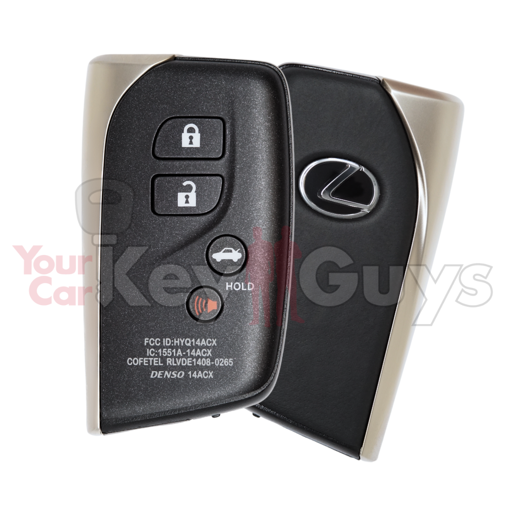 2013-2017 Lexus LS460 LS600h 4B Trunk Smart Key HYQ14ACX