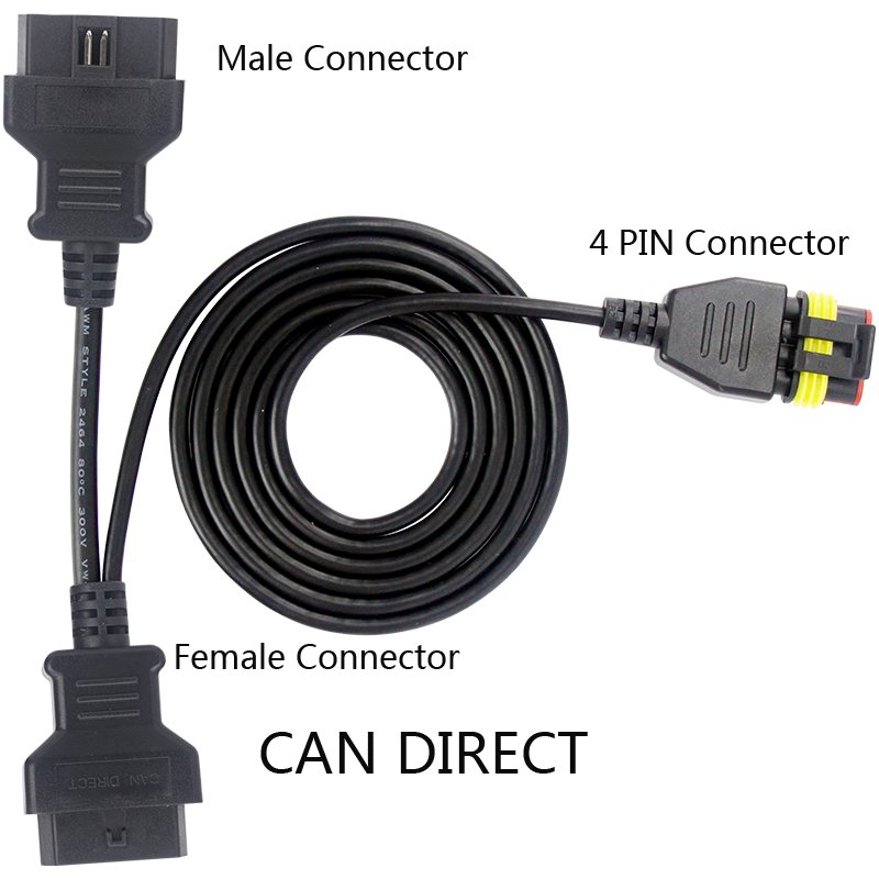 OBDSTAR TOYOTA-30 Pin V2 All Keys Lost - 4A | 8A-BA Cable + CAN DIRECT Cable Kit