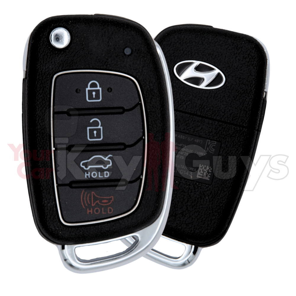 2017-2020 Hyundai Sonata 4B Trunk Flip Key TQ8-RKE-4F25