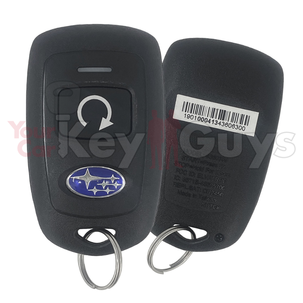 Subaru Dealer Installed Remote Start Fob ELVATRPE