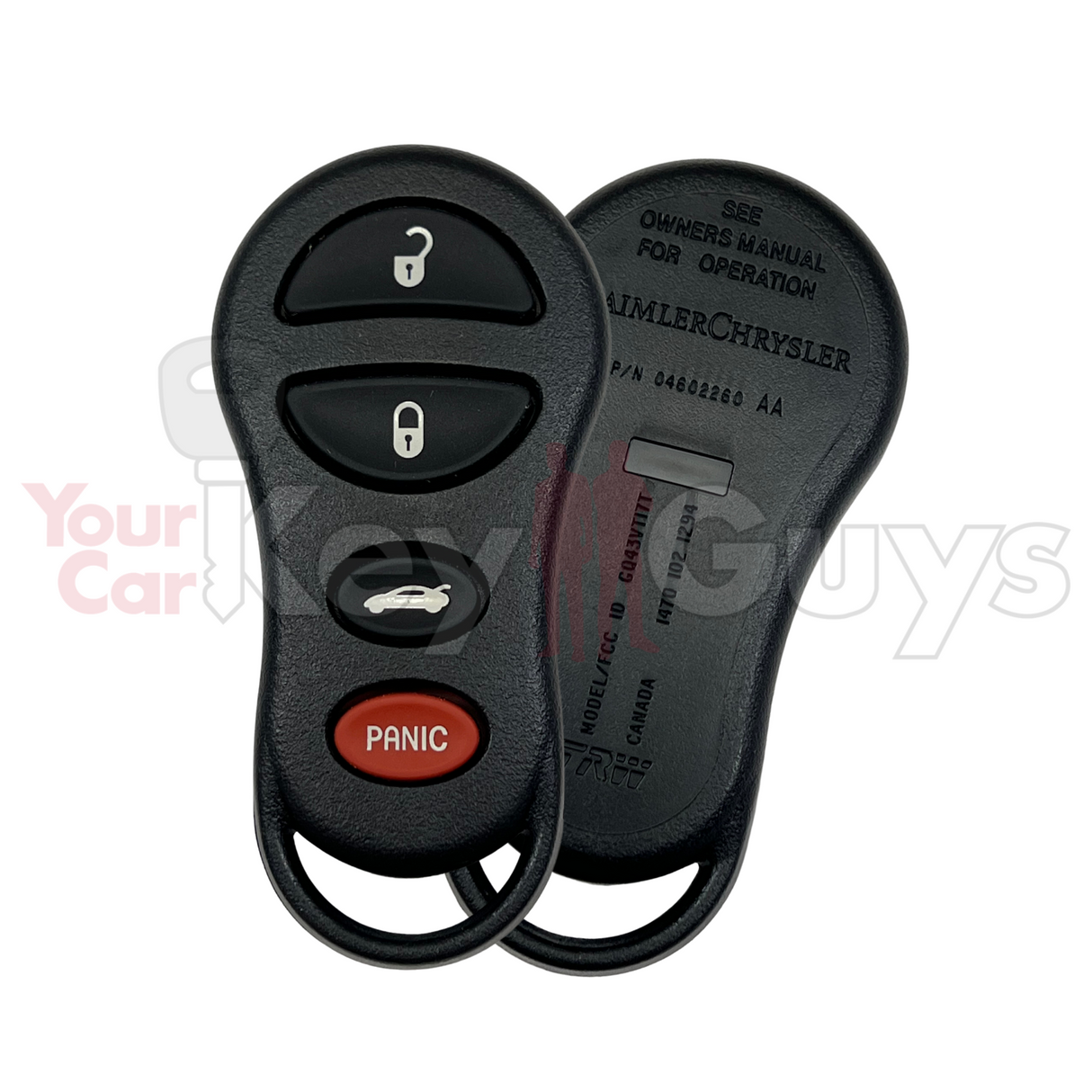 2001-2006 4B Chrysler | Dodge | Jeep Keyless Entry Remote - GQ43VT17T