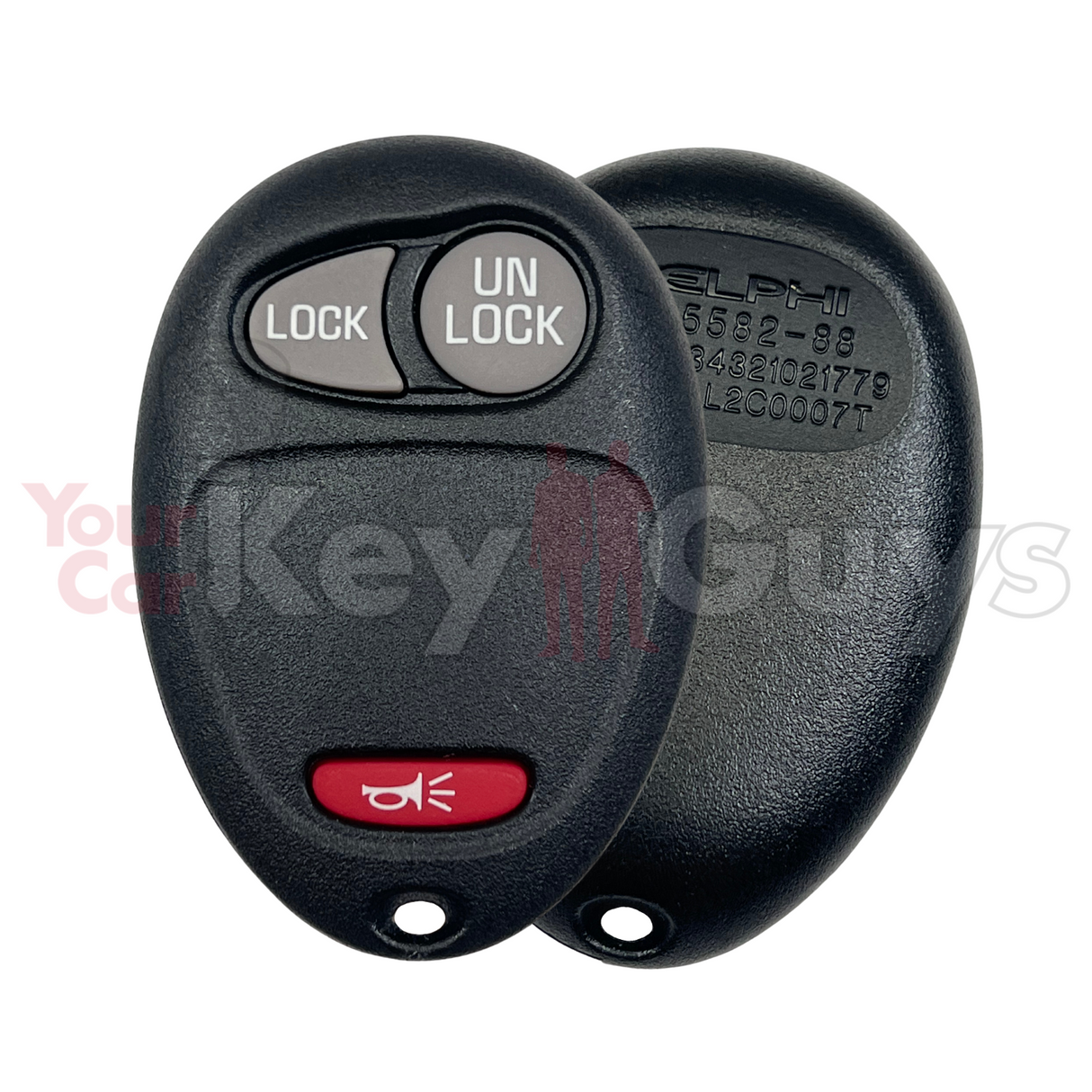 2002-2011 GM 3B Keyless Entry Remote L20007T