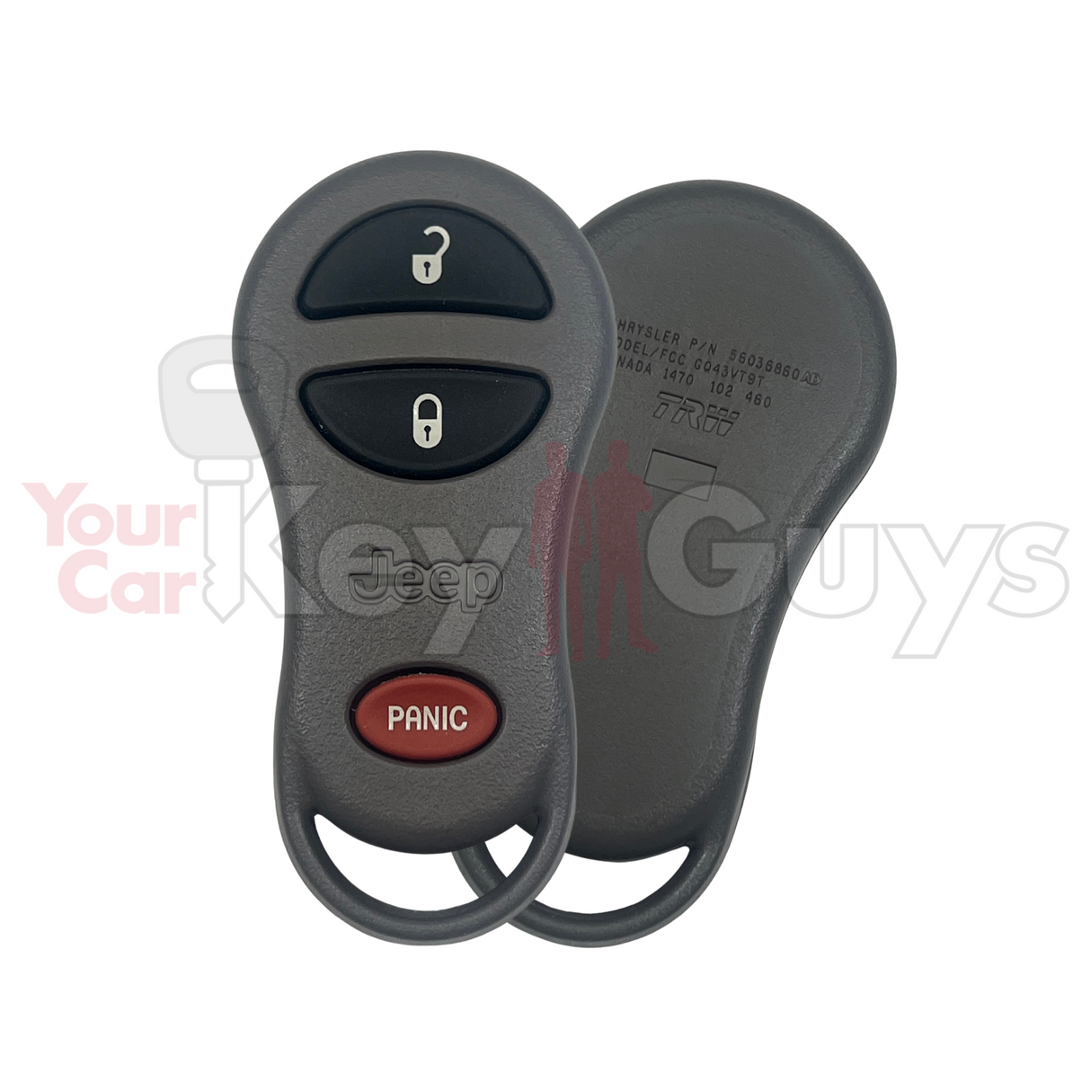 1999-2004 Jeep Cherokee | Grand Cherokee 3B Keyless Entry Remote GQ43VT9T