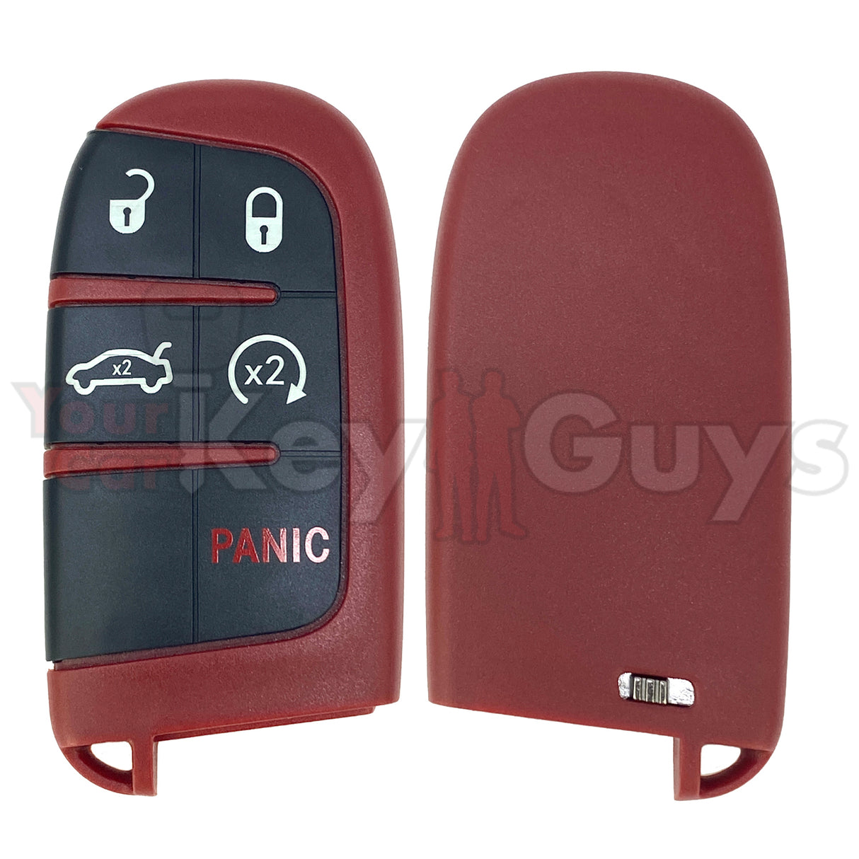 2015-2018 Dodge Charger Challenger Hellcat SRT 5B Trunk Red Full Power Key ID46