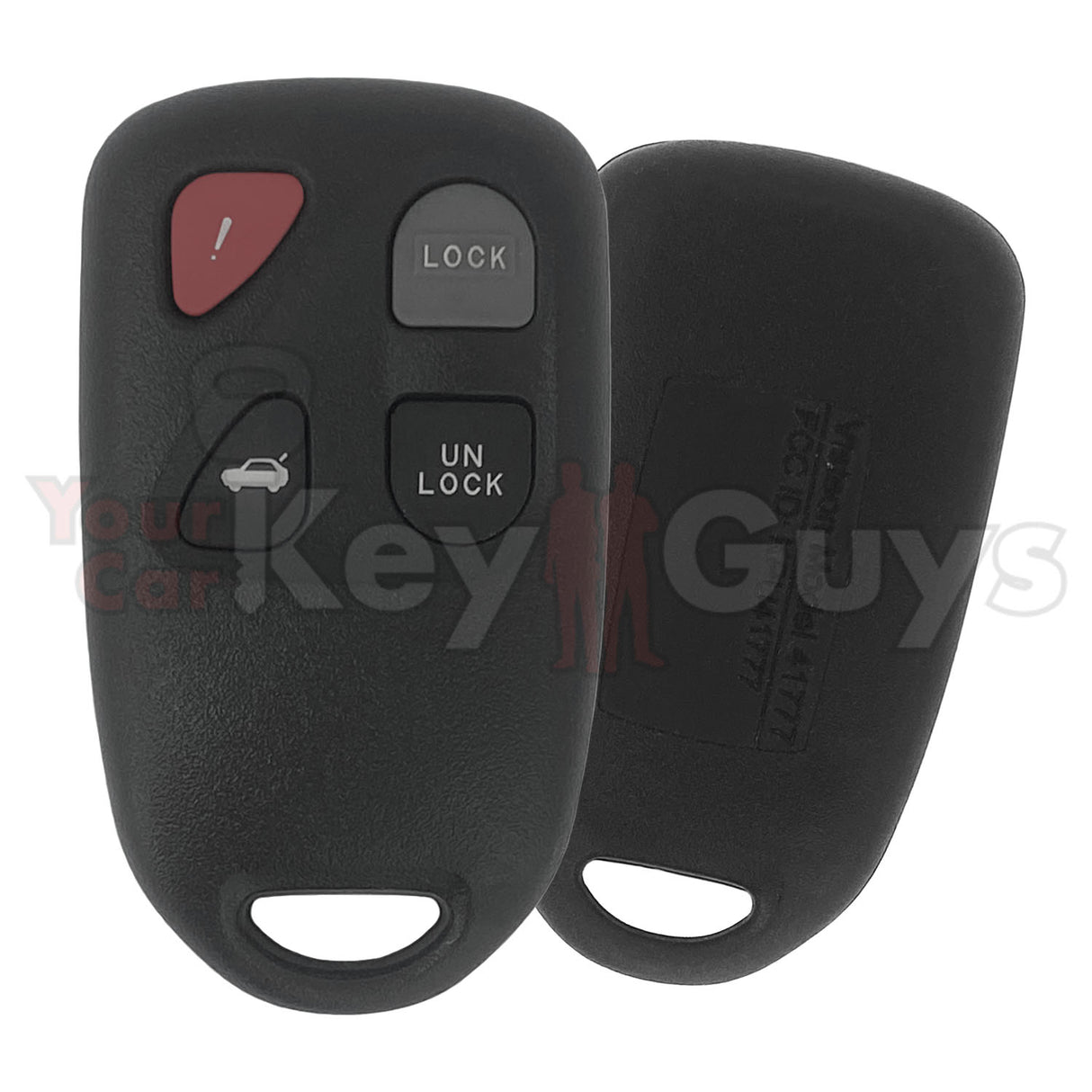 2008-2009 Mazda 3 4B Keyless Entry Remote KPU41777