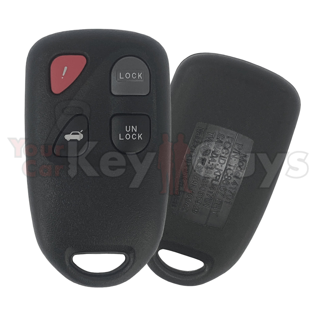 2001-2005 Mazda Miata MX-5 | Millenia 4B Trunk Remote KPU41701