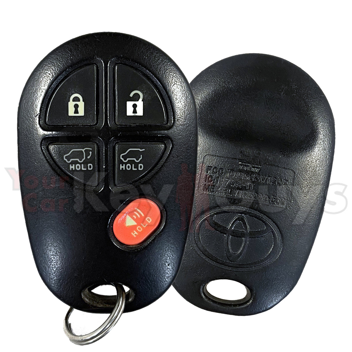 2007-2013 Toyota Highlander 5B Hatch Glass Remote GQ43VT20T