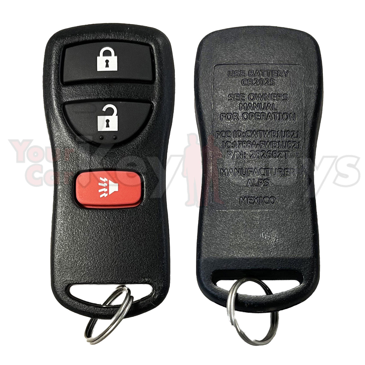 2005-2019 Nissan 3B Keyless Entry Remote CWTWB1U821