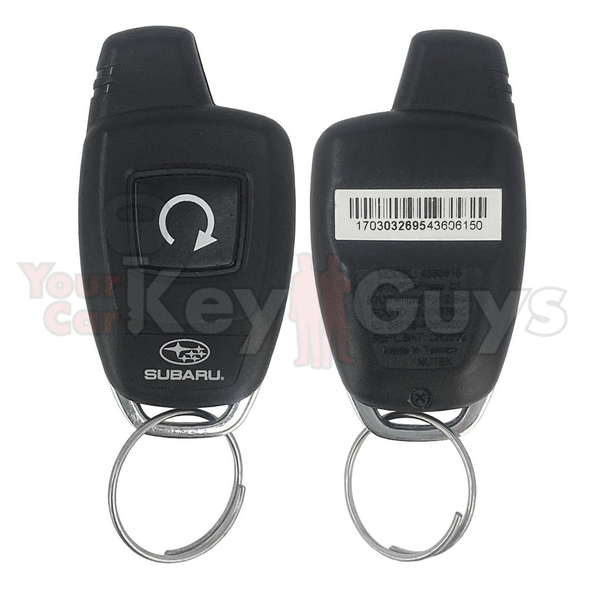 Subaru Dealer Installed Remote Start System Fob ELVATRKC