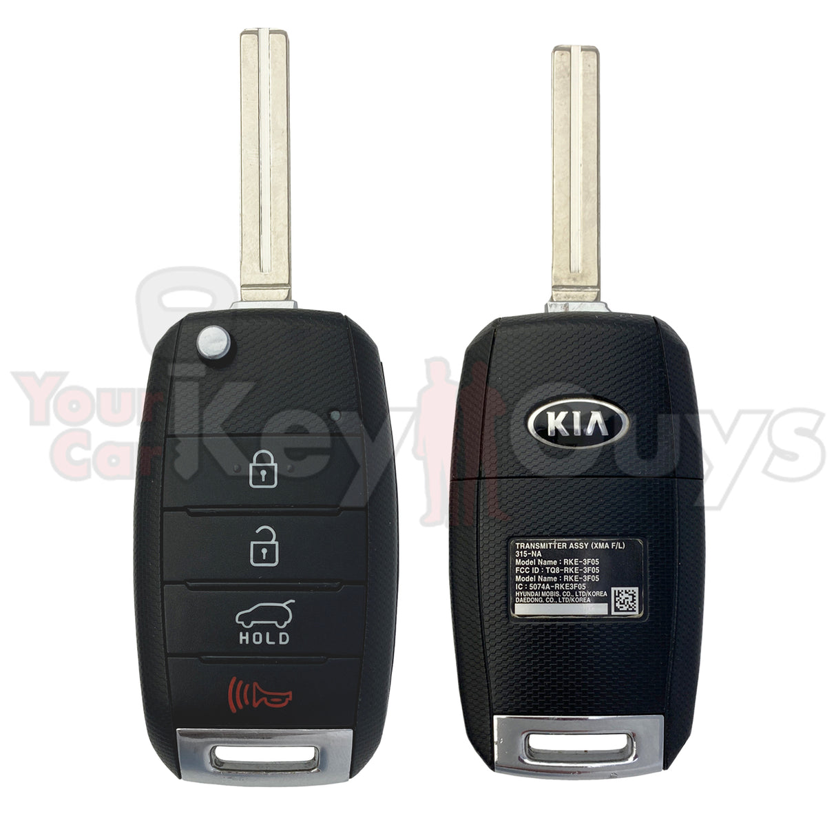 2013-2015 Kia Sorento 4B Hatch Flip Key TQ8-RKE-3F05 (XMA F/L)