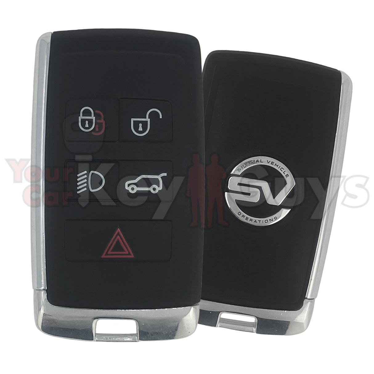 2018-2024 Land Range Rover SV Black Logo Special Vehicle Operations 5B Hatch Smart Key K0BJXF18A