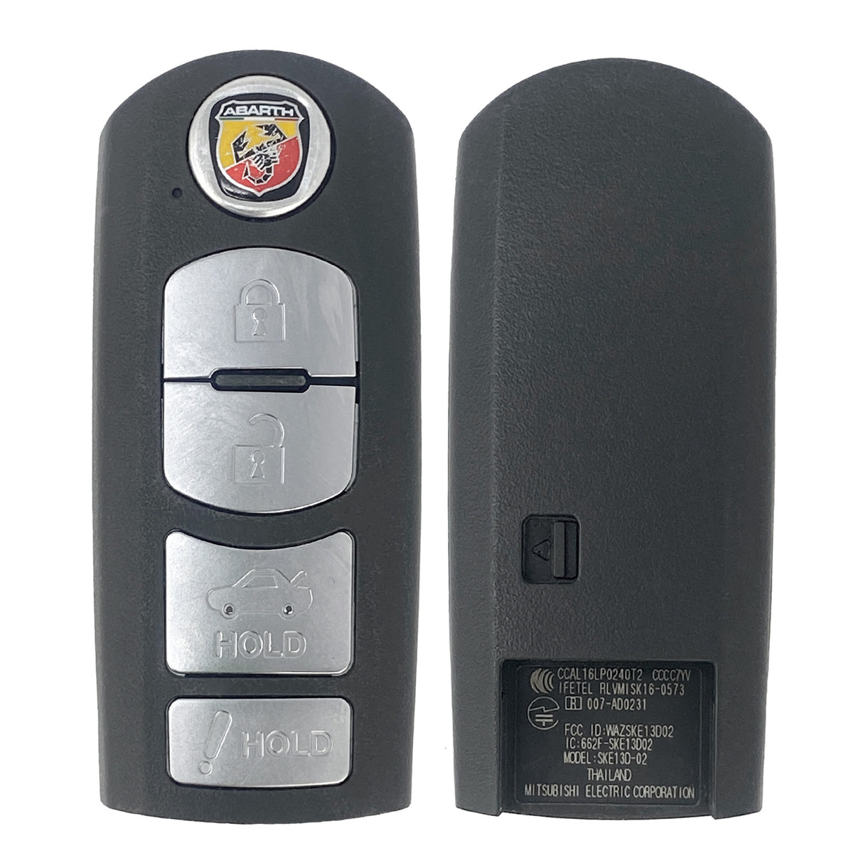 2017-2020 Fiat 124 Abarth Logo 4B Trunk Smart Key WAZSKE13D02