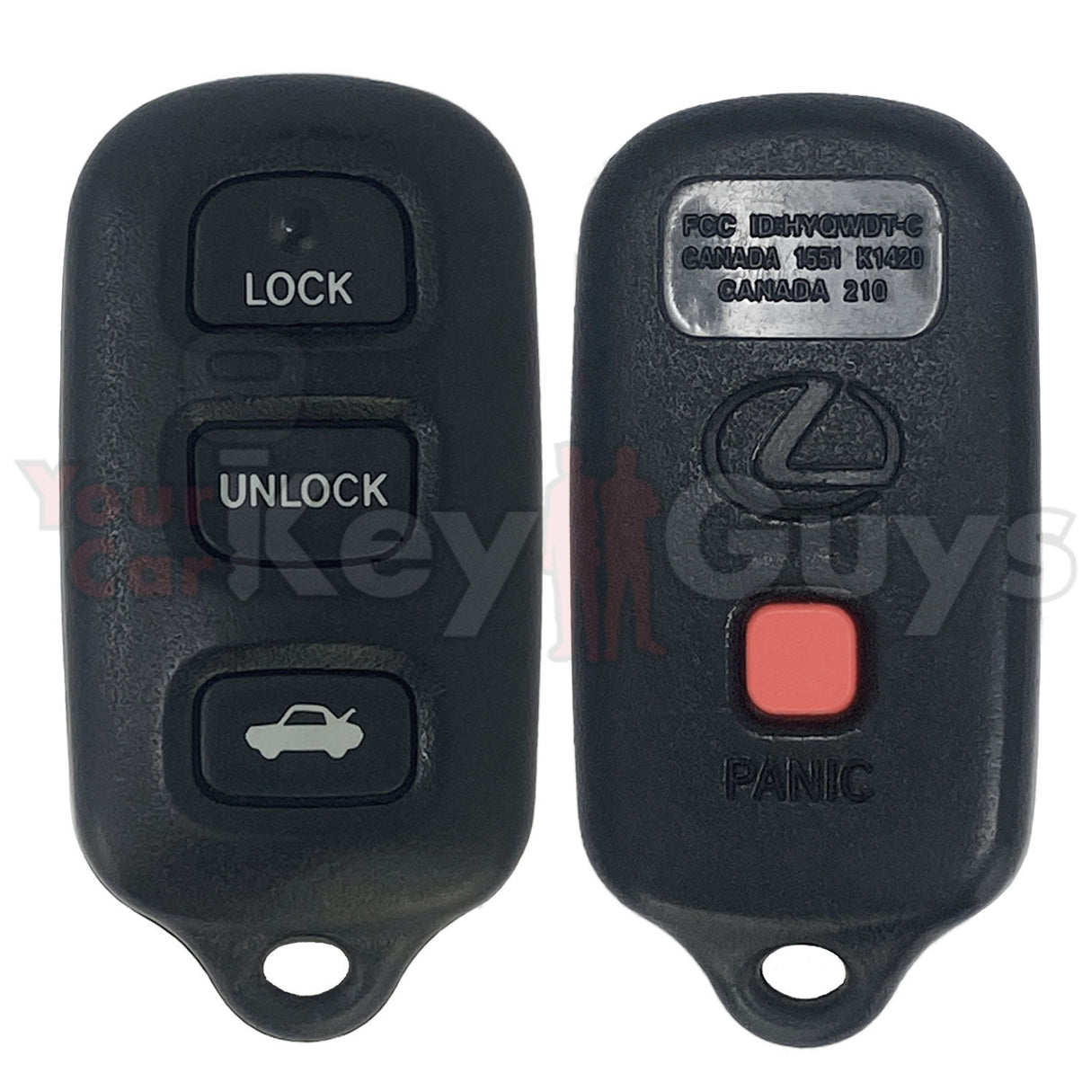 1995-1997 Lexus LS400 | SC300 | SC400 4B Trunk Remote HYQWDT-C