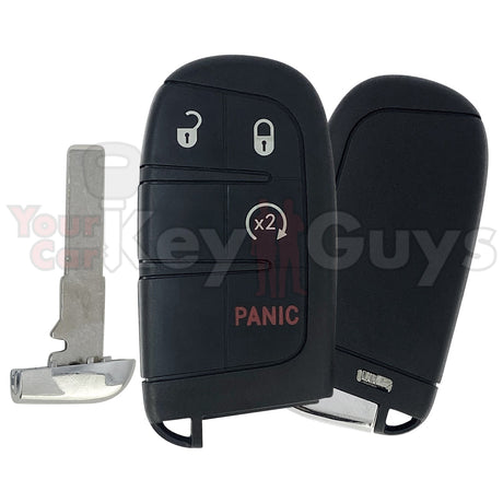 2015-2017 Fiat 500 4B Remote Start Smart Key M3N-40821302