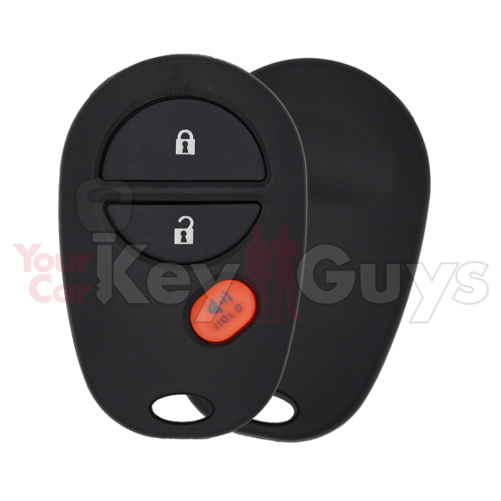 SHELL Replacement for 2004-2020 Toyota 3B Round Remote GQ43VT20T