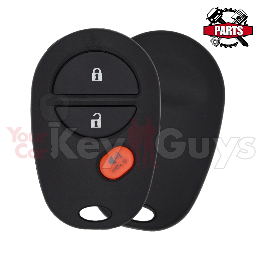 SHELL Replacement for 2004-2020 Toyota 3B Round Remote GQ43VT20T