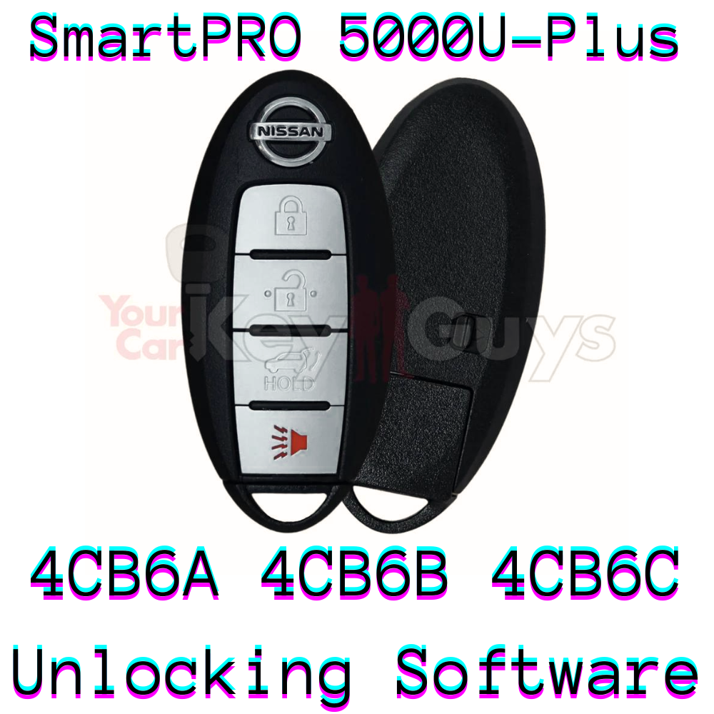 SmartPro 5000U Smart Key Unlocking Software Nissan 4B Hatch KR5S180144106 4CB6A | 4CB6B | 4CB6C