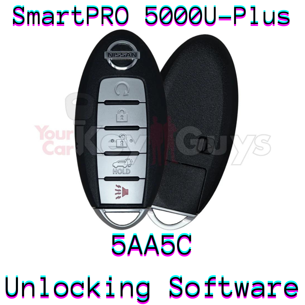 SmartPro 5000U Smart Key Unlocking Software Nissan 5B Hatch KR5S180144 ...