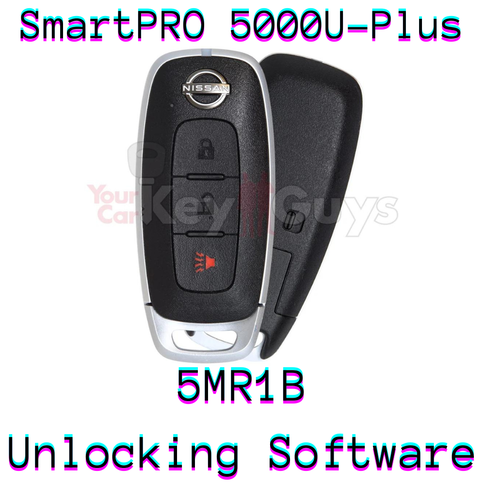 SmartPro 5000U Smart Key Unlocking Software Nissan 3B KR5TXPZ1 5MR1B