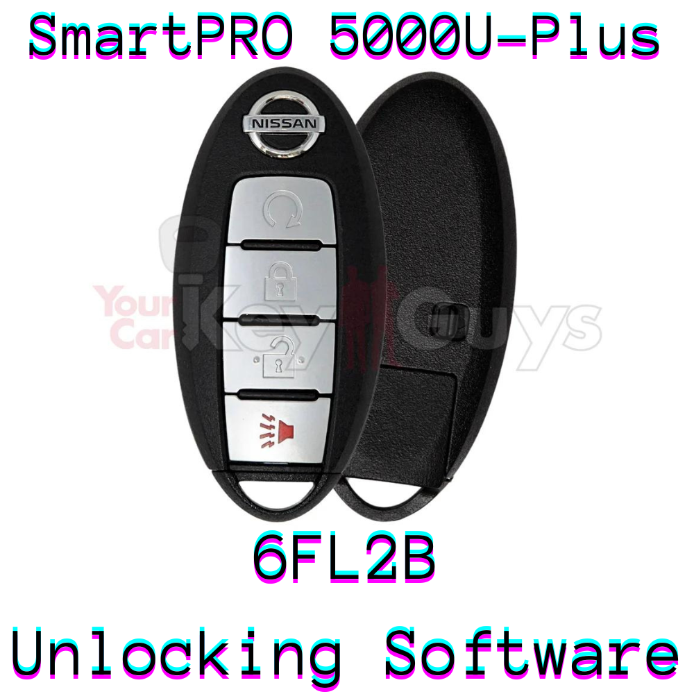 SmartPro 5000U Smart Key Unlocking Software Nissan 4B Remote Start KR5S180144106 6FL2B