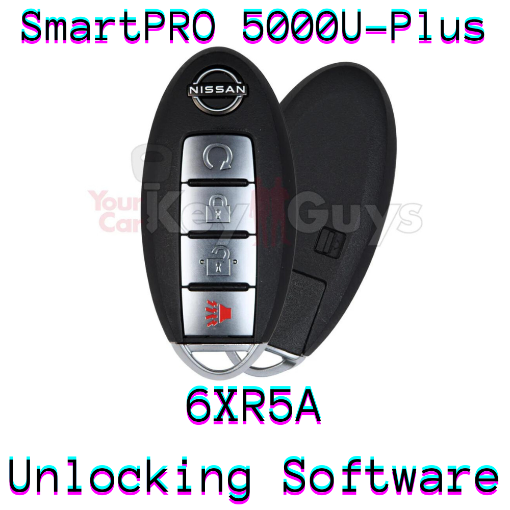 SmartPro 5000U Smart Key Unlocking Software Nissan 4B KR5TXN3 6XR5A