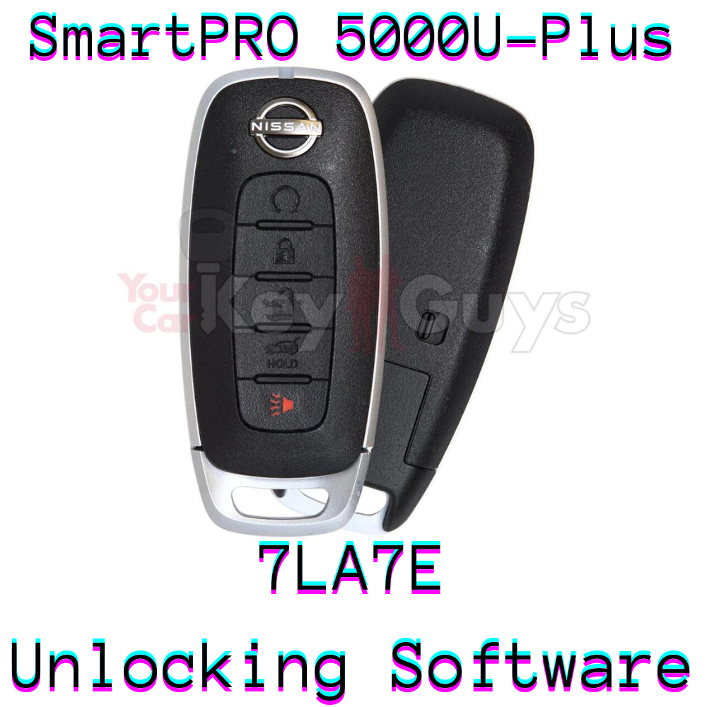 SmartPro 5000U Smart Key Unlocking Software Nissan 5B Hatch KR5TXPZ1 7 ...