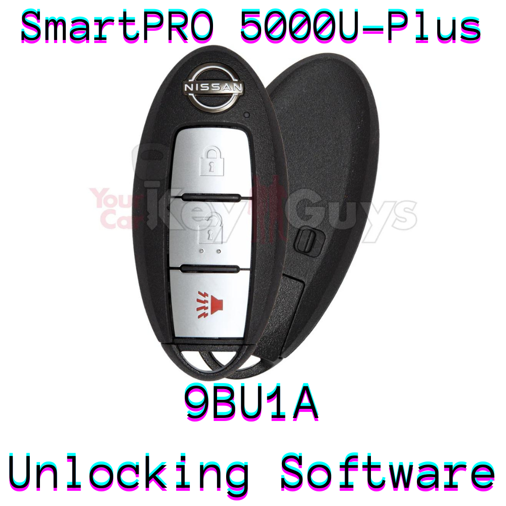 SmartPro 5000U Smart Key Unlocking Software Nissan 3B KR5TXN7 9BU1A