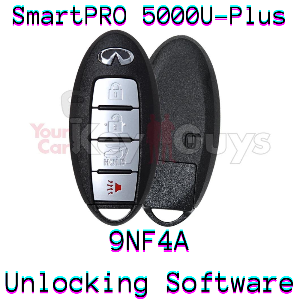 SmartPro 5000U Smart Key Unlocking Software Infiniti 4B Hatch KR5S1801 ...