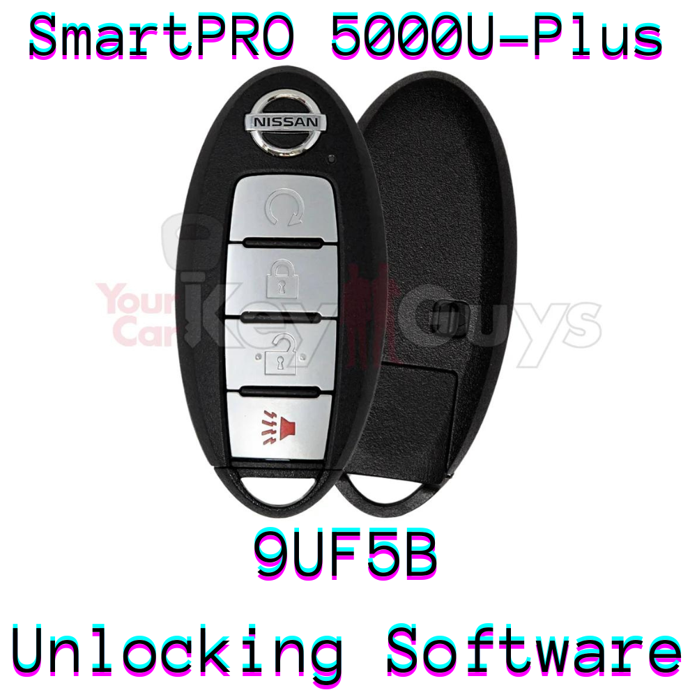 SmartPro 5000U Smart Key Unlocking Software Nissan 4B Remote Start KR5TXN7 9UF5B