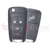 2010-2017 Buick 4B Trunk Flip Key PEPS Proximity OHT05918179 OHT01060512