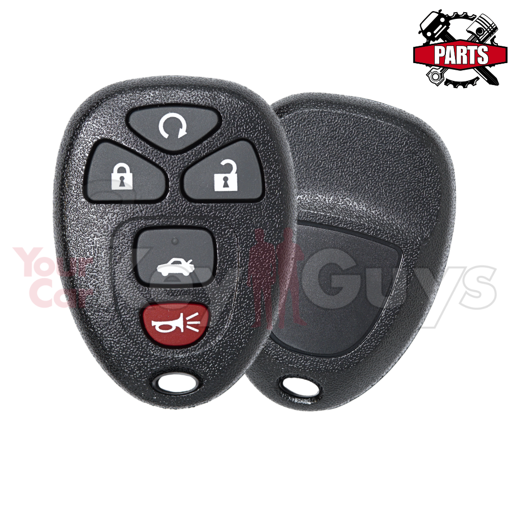 SHELL Replacement for GM Remote 5B Trunk Remote Fob KOBGT04A – Your Car ...