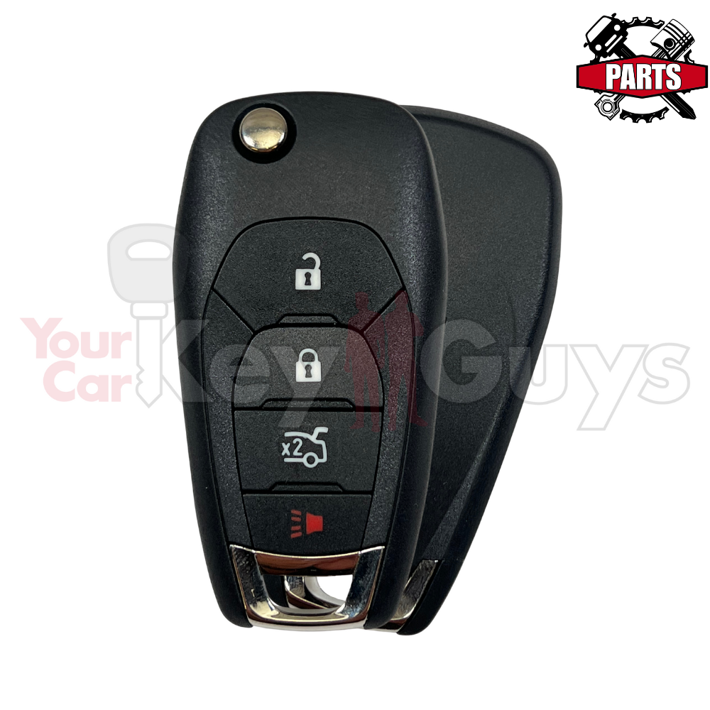 SHELL Replacement for Chevrolet Flip Key 4B Trunk LXP-T003 LXP-T004