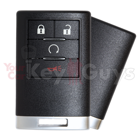 2007-2014 Cadillac Escalade 4B Remote Start Keyless Entry Fob OUC6000066 OUC60000223