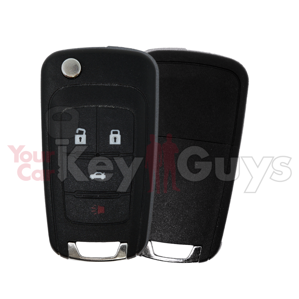 SHELL Replacement for Chevy | GMC | Buick 4B Trunk Flip Key