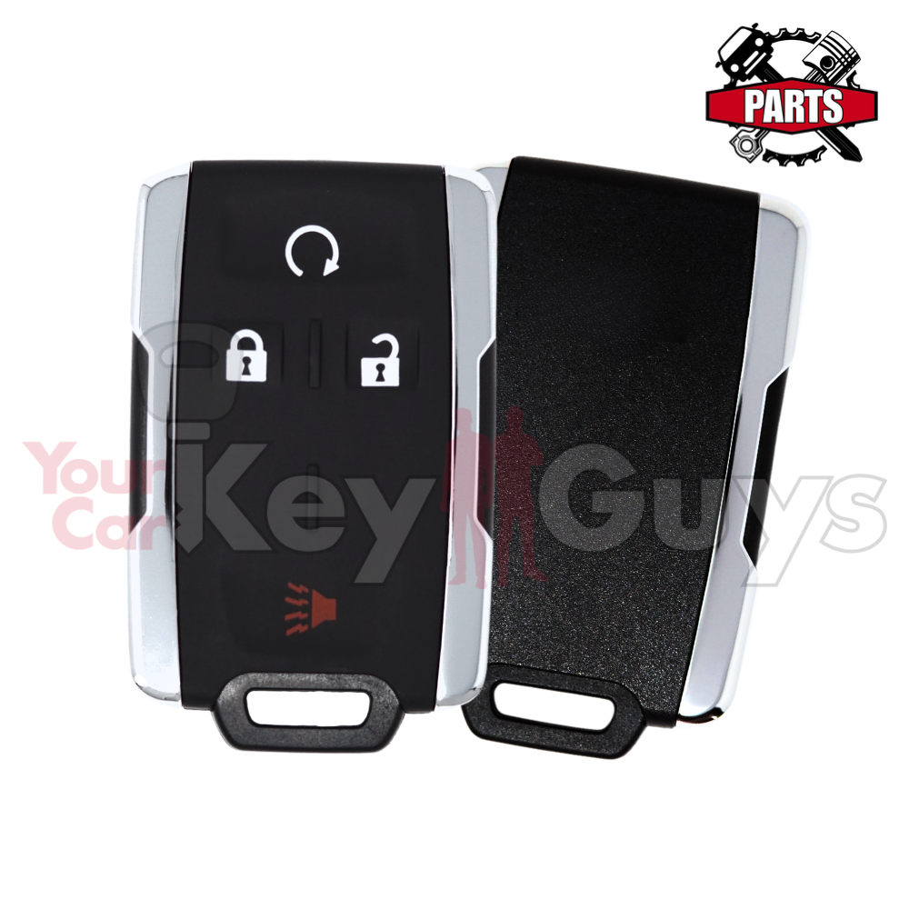 Auto Remote Shell SHELL Replacement for GM 4B Remote Start with Chrome Sides Remote ...