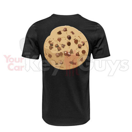 Your Car Key Guys Black Cookie Graphic T-Shirt