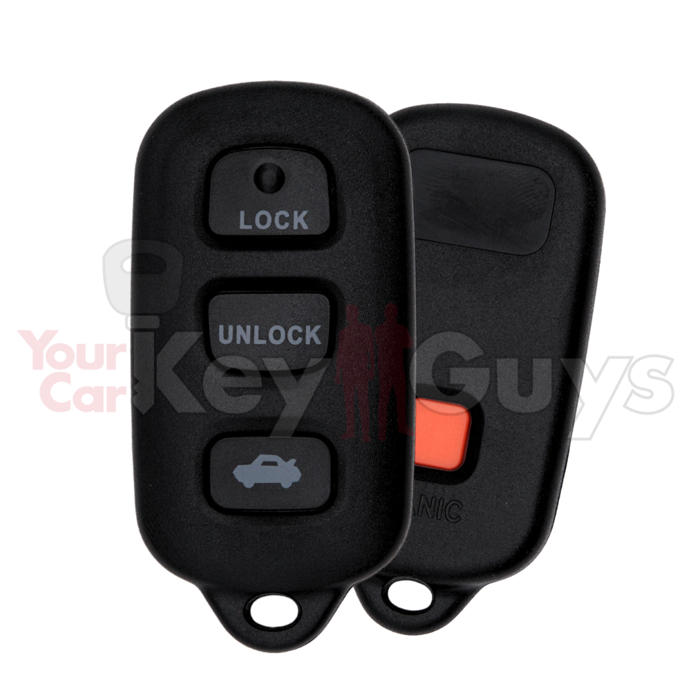 SHELL Replacement for Toyota 4B Trunk Remote | GQ43VT14T, HYQ1512Y, HYQ12BAN