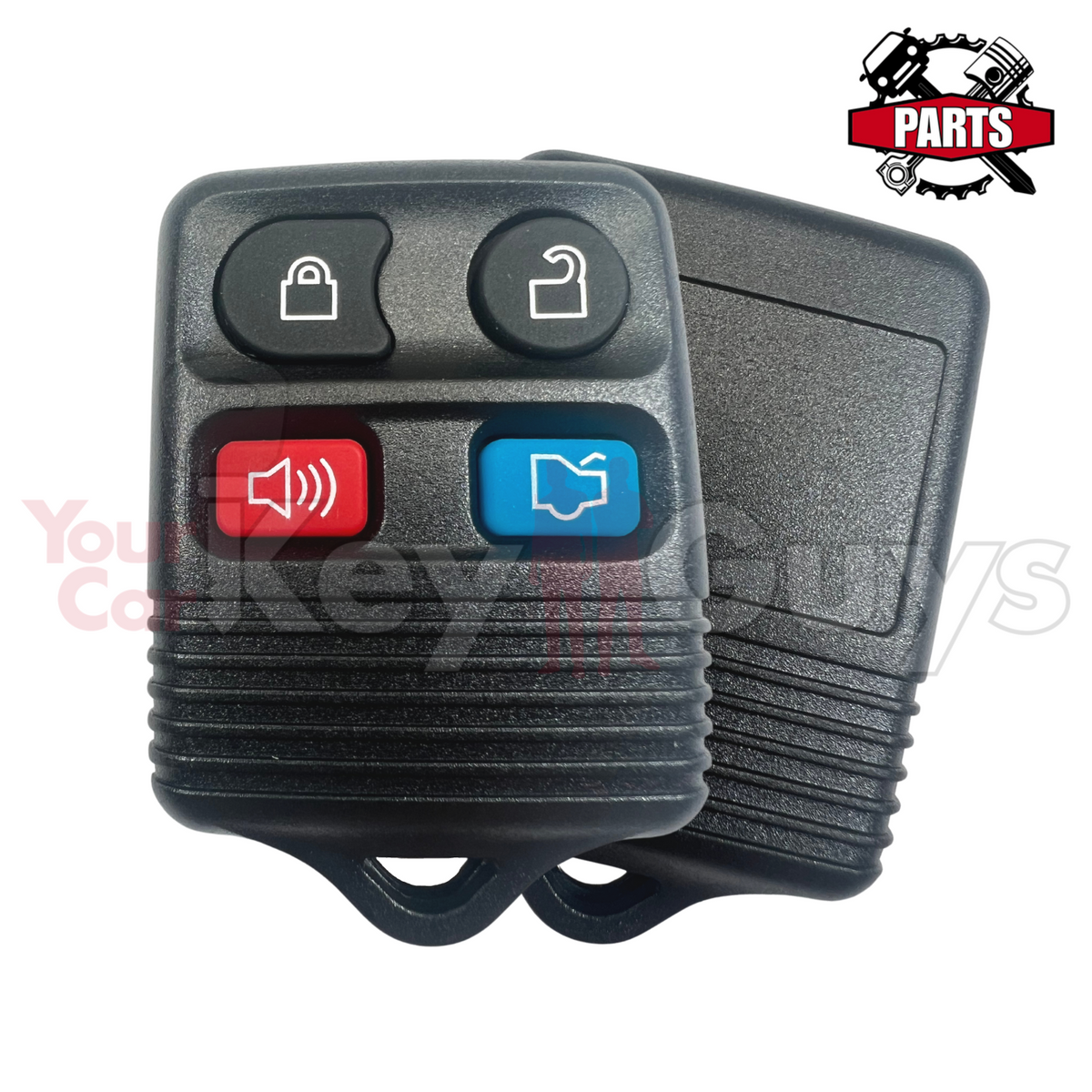 Cwt Entry SHELL Replacement for 1998-2016 Ford 4B Trunk Keyless Entry Remote CWT ...